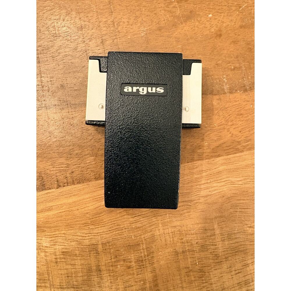 Vintage Argus 8mm Film Splicer Black Metal Heavy Duty Movie Camera Photography